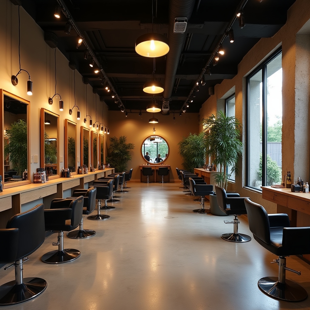 Fenvira Hair szalon belső tere