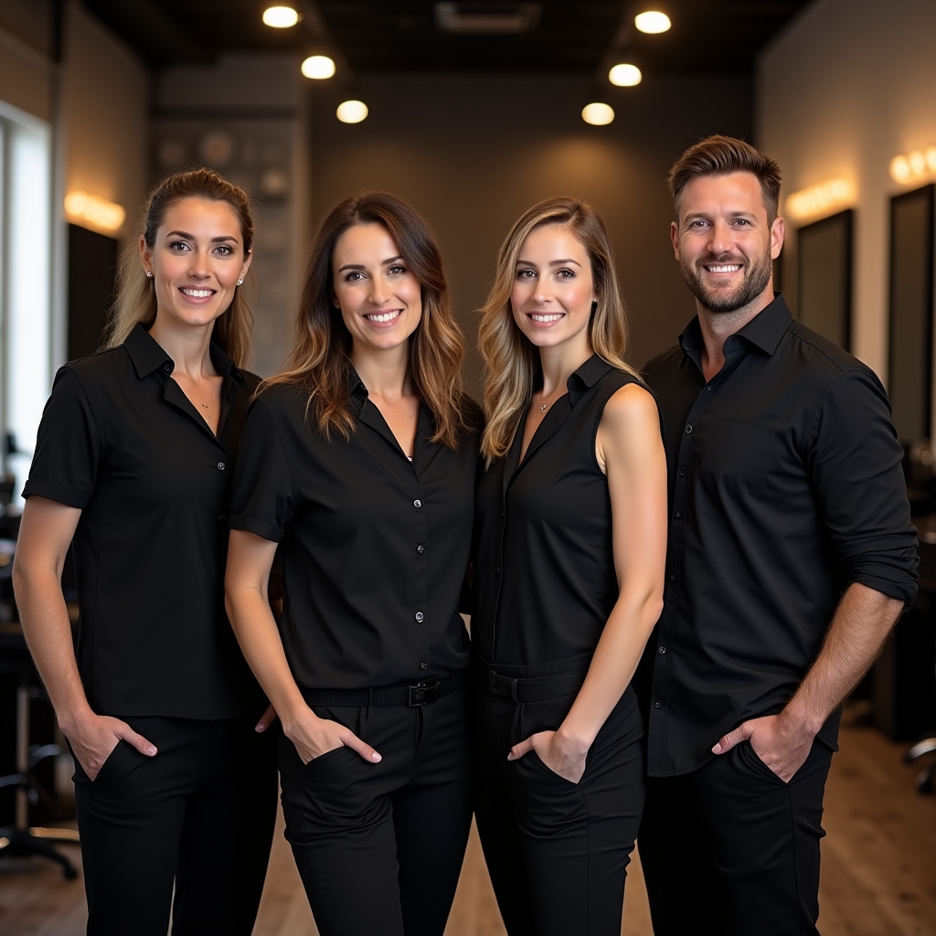 A Fenvira Hair szalon csapata